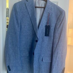 Tommy Hilfiger Light Blue Blazer NEW